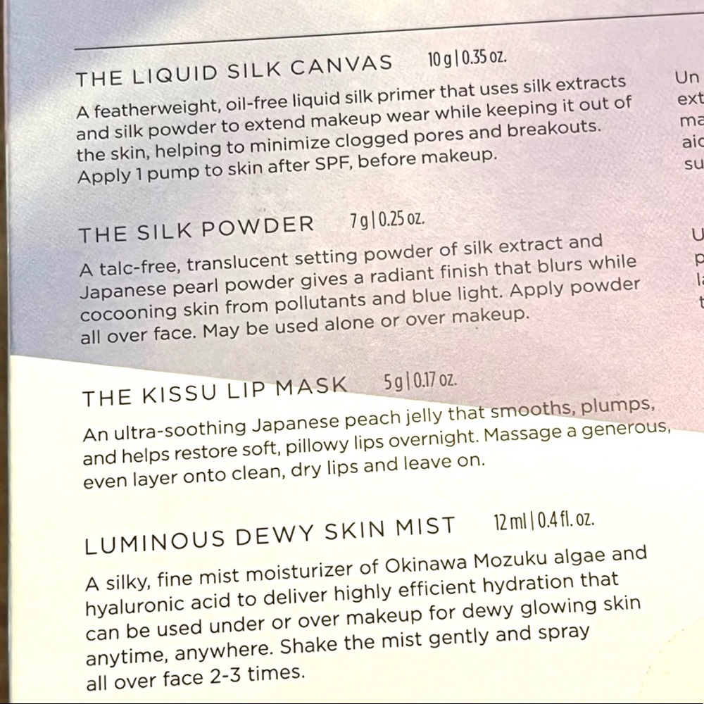 TATCHA 4 PC No-Filter Essentials Set LIMITED EDITION - Picture 13 of 16